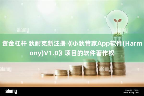 资金杠杆 狄耐克新注册《小狄管家App软件(Harmony)V1.0》项目的软件著作权
